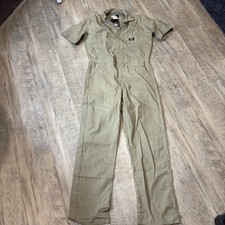 Dickies Mens Short Sleeve Coveralls Work Wear Uniform - 33999KH - SR - Khaki