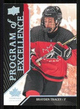 2019-20 Upper Deck Team Canada Juniors #131 Brayden Tracey POE