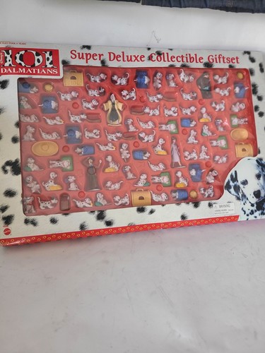 Disney 101 Dalmations Super Deluxe Sammelfigur Geschenkset Mattel Neu