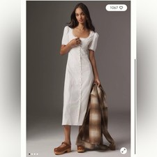 Reformation Alida Midi Dress Size 0 NWOT $298