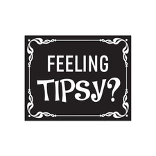 Feeling Tipsy Sticker Decal