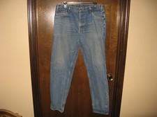 Mens Aramark FR Flane Resistant Wastex Indura Denim Jeans 38 x 36 Distressed