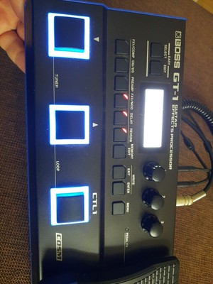 Boss GT-1 Gitarren Multieffektprozessor In OVP