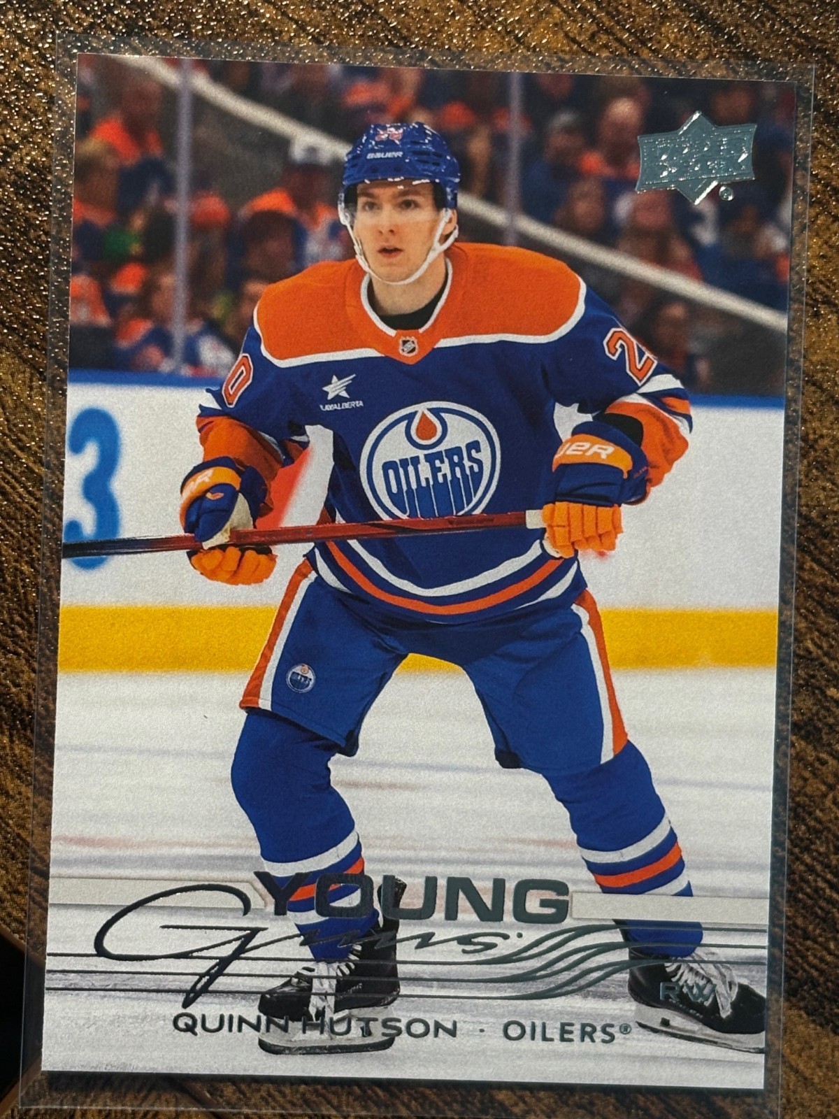2025-26 Upper Deck #224 Quinn Hutson YG RC