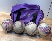 Candlepin Balls Epco Paramount 4 Ball Set With Bag 4.5in Diameter(2 Pounds 6 Oz)