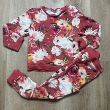 Floral Posh Peanut Floral Jogger Set 8Y Joggers 10Y Crew Neck