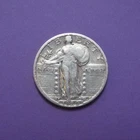 1929-S Standing Liberty Quarter FINE Cond - Full Clear Date