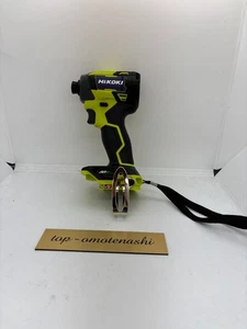 HiKOKI WH36DD(NNY) Multivolt 36V Conducteur de choc sans fil Outil du corps jaune seulement