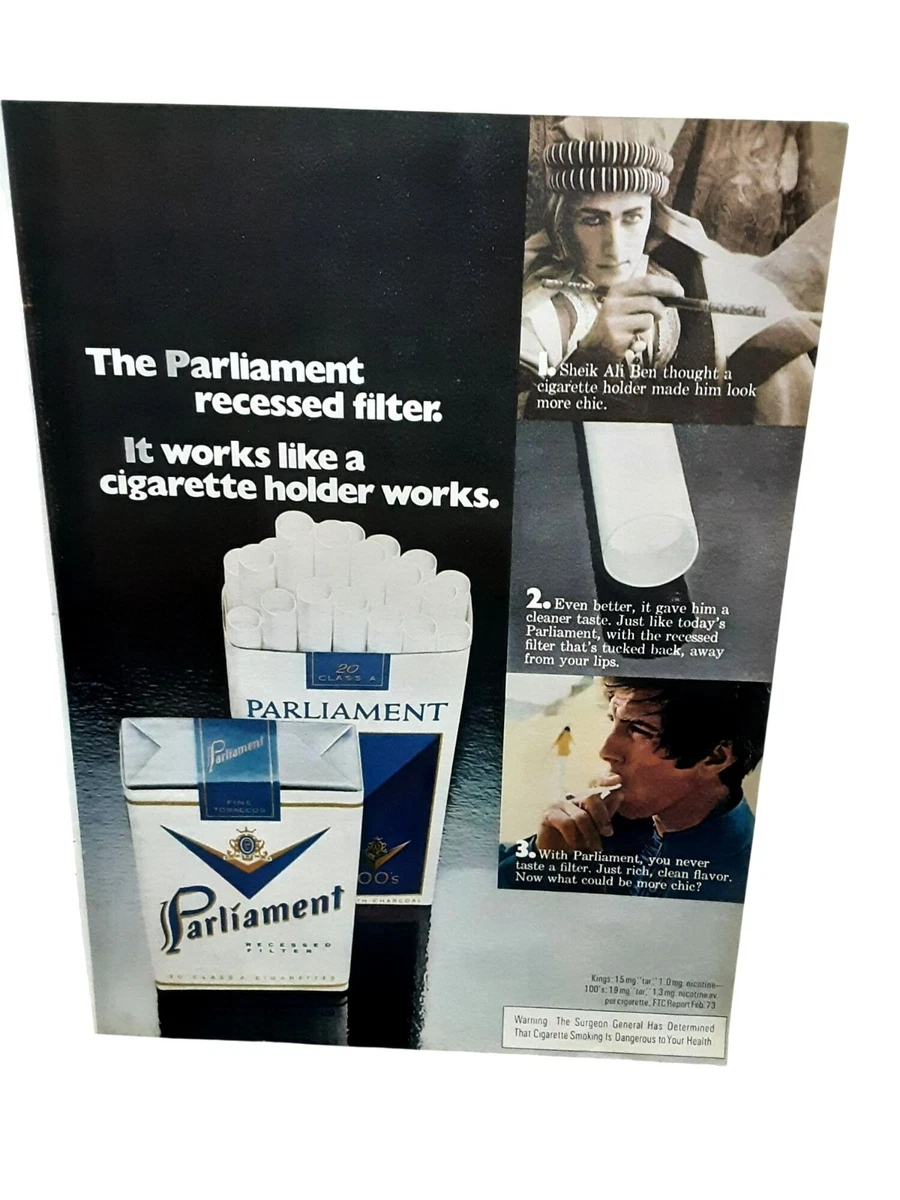 Parliament Collectible Tobacco Cigarettes for sale