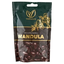 20x Real Nature Dark Chocolate Almond Snack 75g / 2.64oz