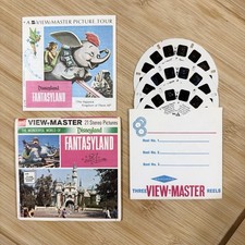 Vtg GAf View Master Disneyland FANTASYLAND A-178 Stero Pictures