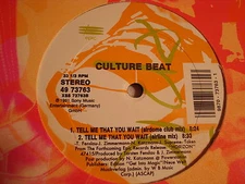 CULTURE BEAT-TELL ME WHAT YOU WANT 5 MIXES-SONY 49 73763 VG+/VG+12"