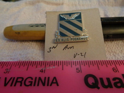 3rd Aviation V-21 Unit Crest, DI, DUI (DRAW#A4)