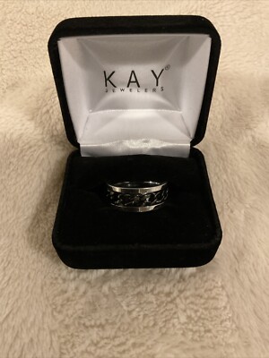 Kay Jewelers Men’s Size Spinner Ring Pre-Owned In Near Mint Condition 