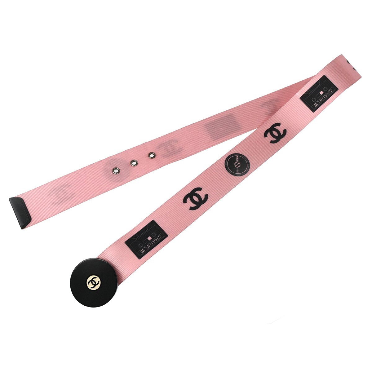 CHANEL ベルト adidas Chanel Record Belt Pink 04P #85/34 153669 | eBay