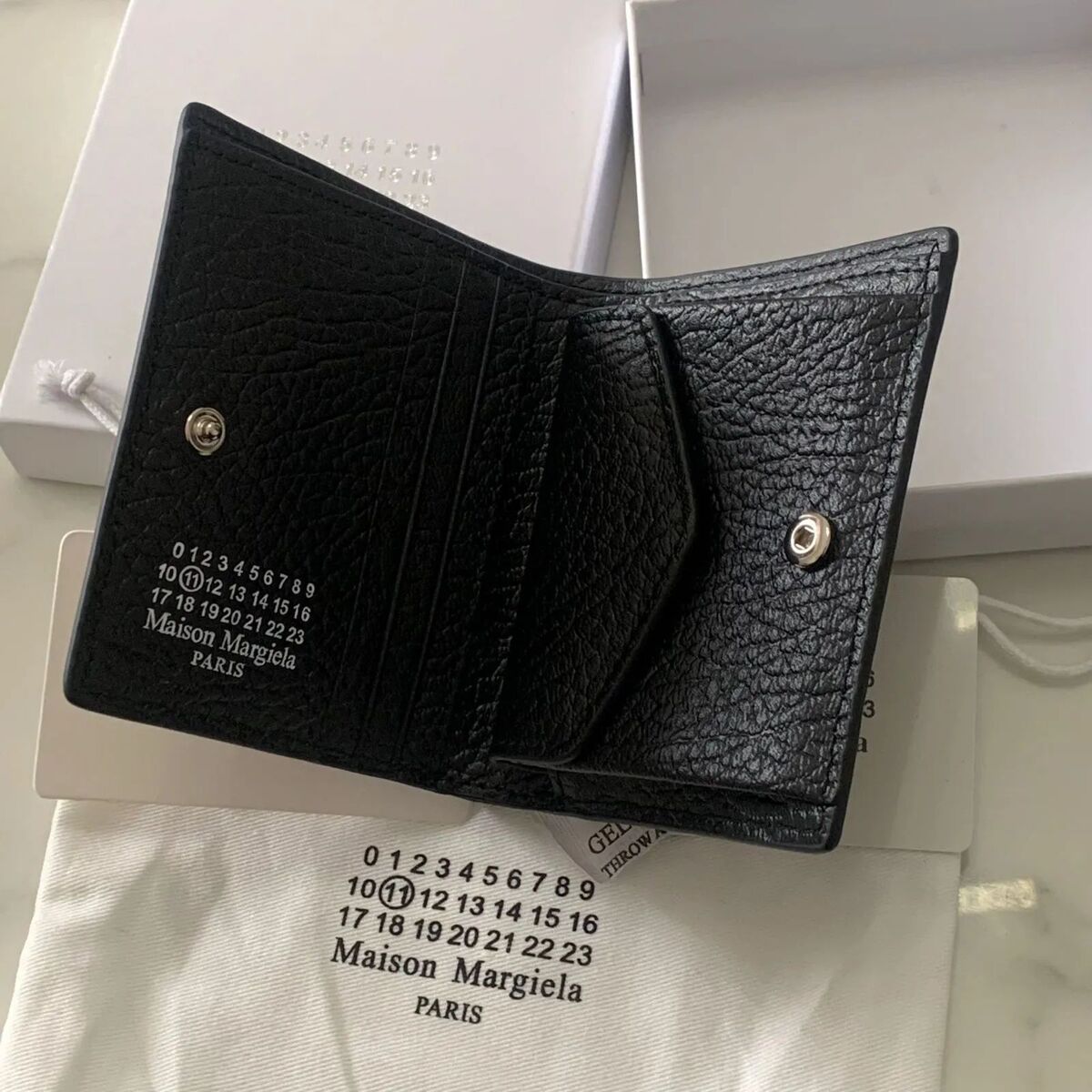 Margiela Maison Margiela Bi-fold Wallet compact wallet Margiela Maison Margiela Bi-fold Wallet compact wallet