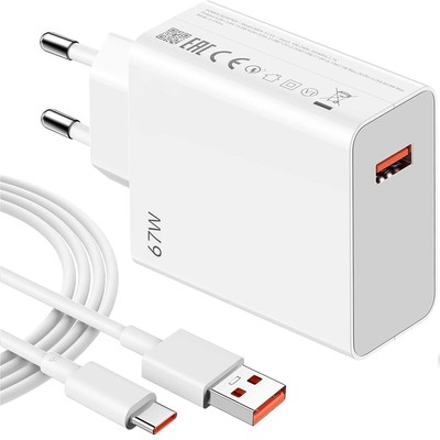67W für Xiaomi Schnell Ladegerät Ladekabel 13 Lite 12 12S Note Redmi 12 11 Pro