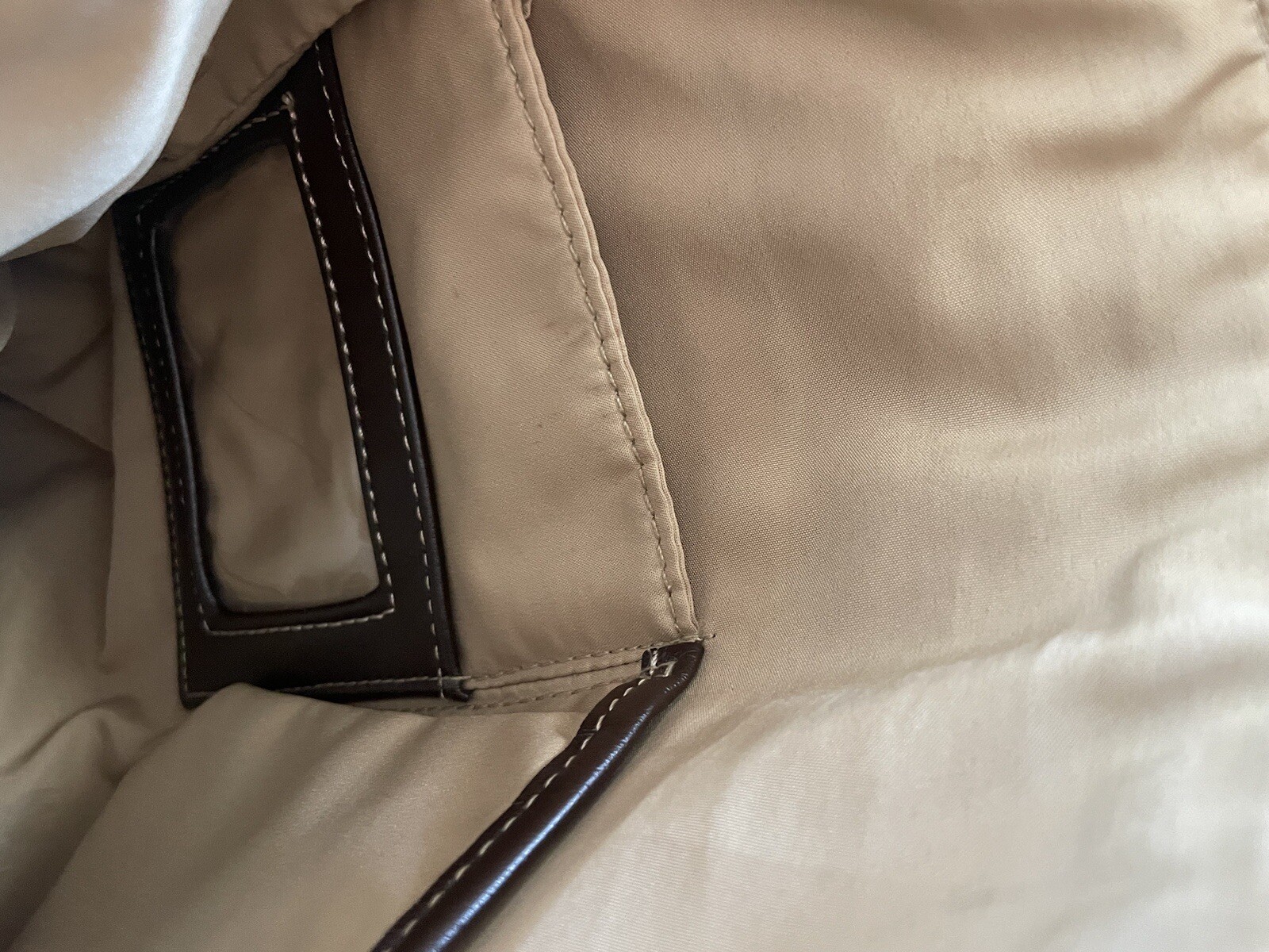 GIANI BERNINI Leather Canvas Logo Patchwork Cross… - image 19