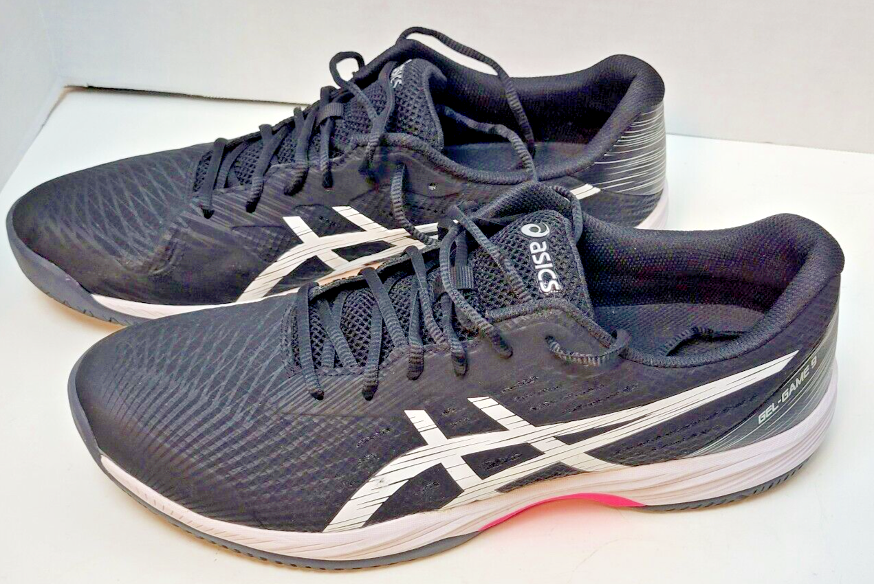 Asics Gel Game 9 Black Sz 14 1041a337 Mens
