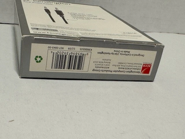 Cable auxiliar de audio para automóvil Kensington para iPhone/iPod incluido iPhone 4S Foto 4 de 4