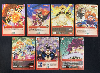 Slayers NAGA LINA INVERSE R U C Project Revolution Japanese Card Game Anime