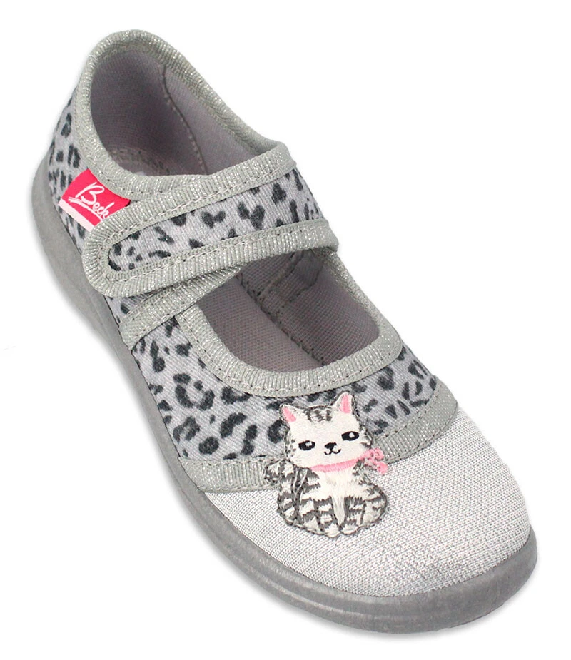 Beck 3046 Miezekatze Hausschuhe Kindergarten Schuhe Mädchen Kinder Gr 23-35