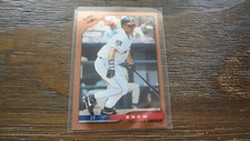 1996 SCORE DUGOUT COLLECTION # 22/110 J.T. SNOW  BASEBALL CARD