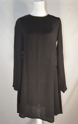 MNG Collection women's size 2/XS black shift dress