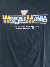 WWF Wrestlemania Rare Madison Square Garden Sunday March 31, 1985 Sz XL New 2003