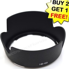 Camera Lens Hood HB-69 for Nikon D3200-3300-5200-5300 18-55mm f/3.5-5.6G