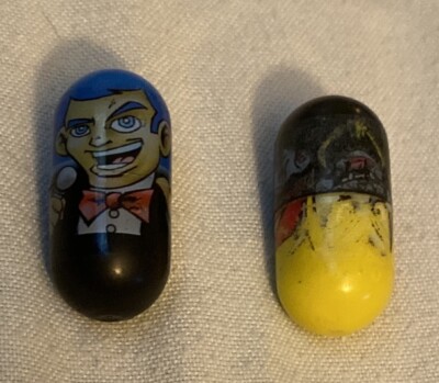 ぴーまんです Ja-Ru Crazee Jumpin Beans Mighty Beanz Ms Vampire Frankenstein