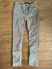 CALVIN KLEIN Ultimate Skinny Corduroy Pants Womens Size 2x30 Gray