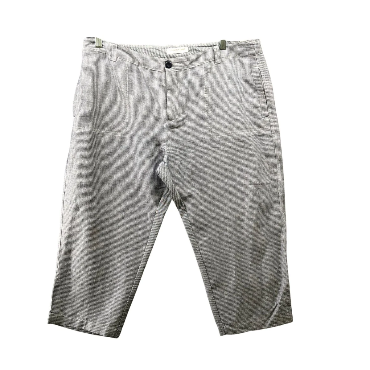 Pantalon Droit Coldwater Creek Holly Fit Blanc - Taille Plus 16 X 28.5 L - Neuf étiqueté