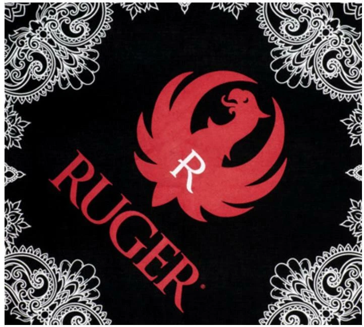 RUGER Bandana 27" x 27" Licensed Genuine Original LOGO face mask - Image 3 of 4