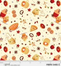 P&B Textiles Harvest Minis Fall Treats Cream Thanksgiving