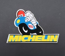 Autocollant 36 MICHELIN Bibendum pneu tyre sticker 16x10,5cm