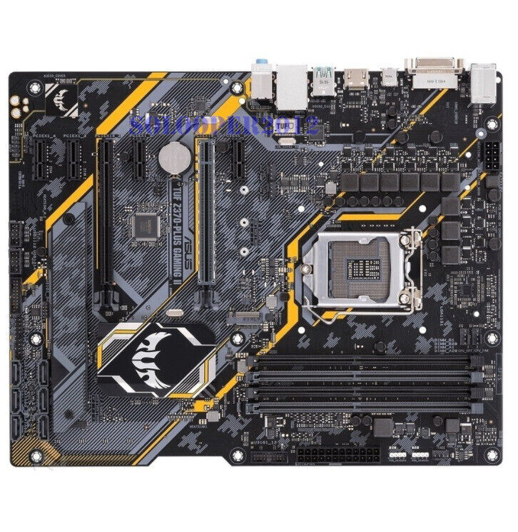 ASUS TUF Z370-PLUS GAMING II Intel Z370 ATX motherboard with DDR4 USB3.1 LGA 1151