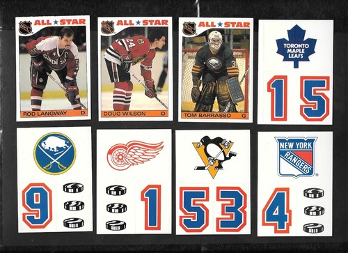 1985-86 OPC O PEE CHEE CARD 133-264 + BOX BOTTOM & TOPPS INSERT STICKER SEE LIST - Picture 320 of 369
