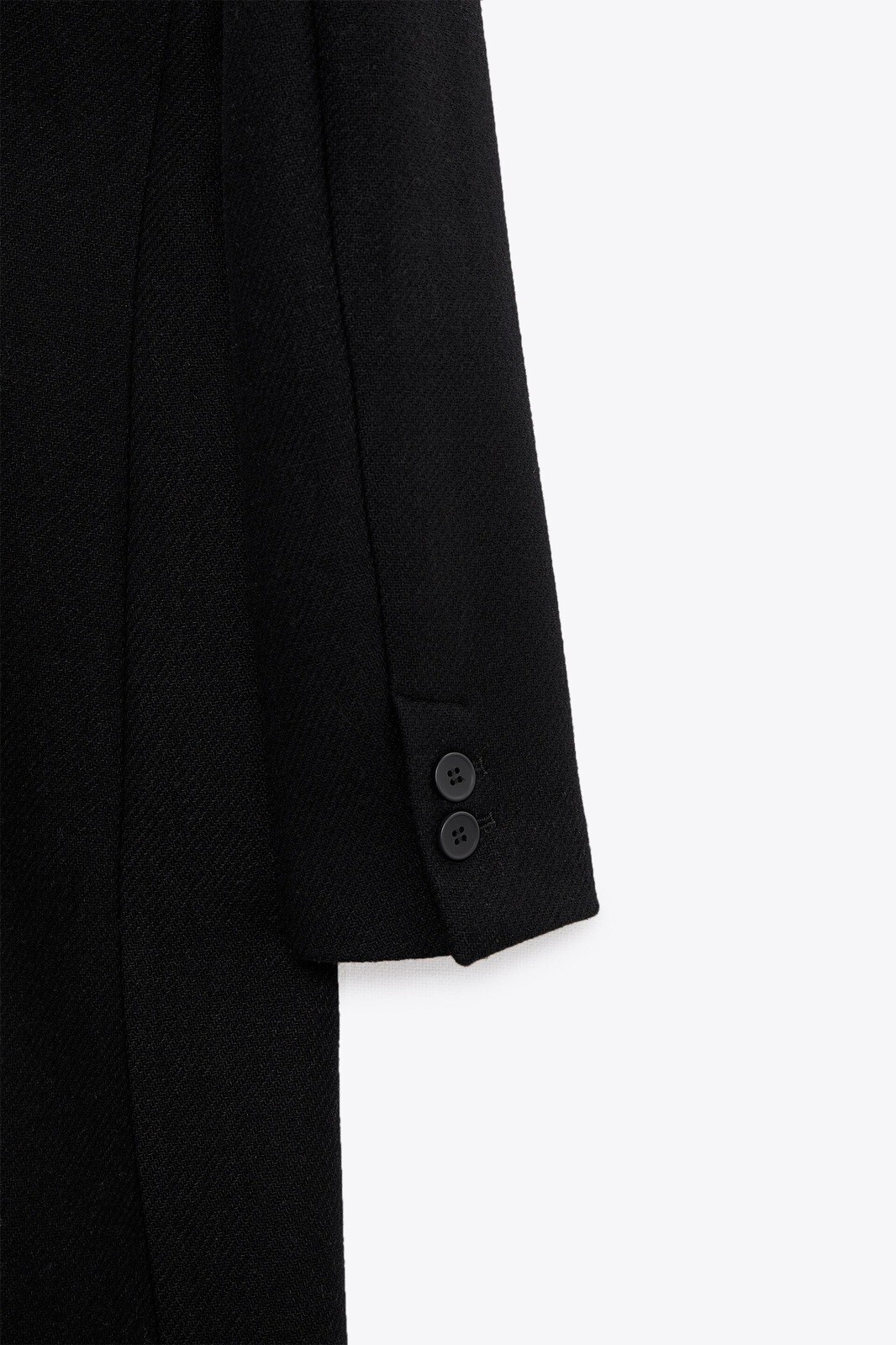 ZARA MAN COAT WITH TWO BUTTONS SEA BLUE SIZE L 6398/589 image 7