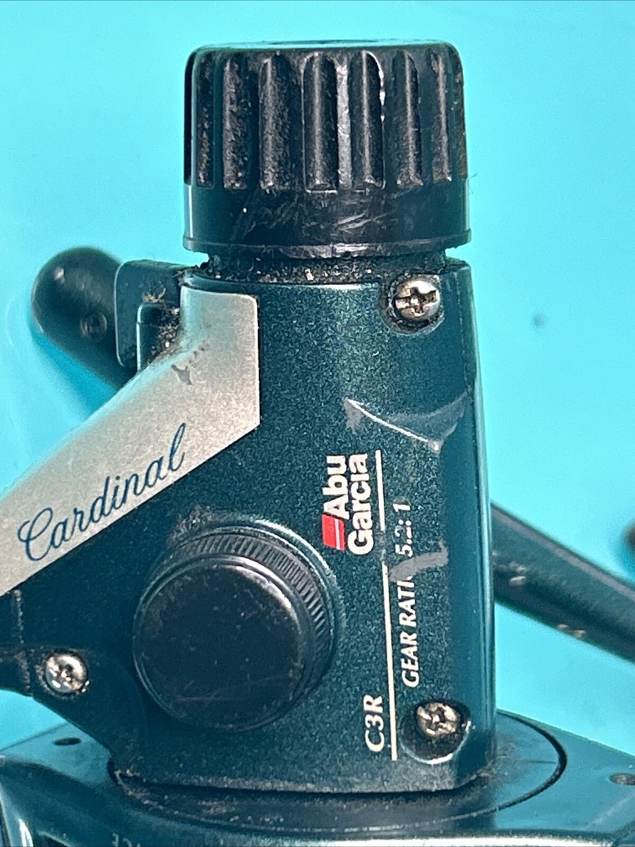 Vintage Abu Garcia Cardinal CR3 Spinning Reel w/ Thumb Bail
