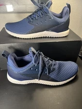 Men's 10 - Adidas Adicross BOUNCE 2.0 Golf Shoes - Indigo/Navy