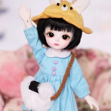 1/6 BJD Doll Ball Joints Doll Miyo Lovely Little Girl Face Makeup Full Set Gift