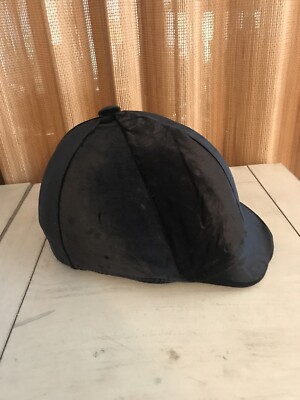 International Riding Helmet (Women’s) in Black Velvet International Model 1032 Horse Riding Helmet Black Velvet  main image 4