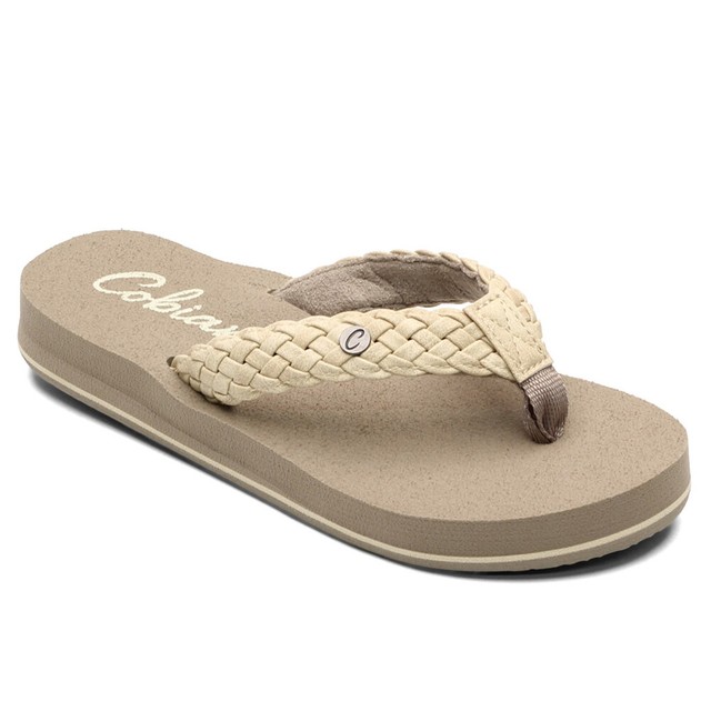 Cobian Womens Braided Bounce Sandal Brb10 Cream 9 9 for sale online | eBay