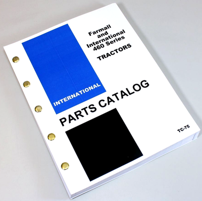 #ad Farmall Ih 460 Tractor Parts Assembly Manual Catalog Exploded Views Schematics $32.37