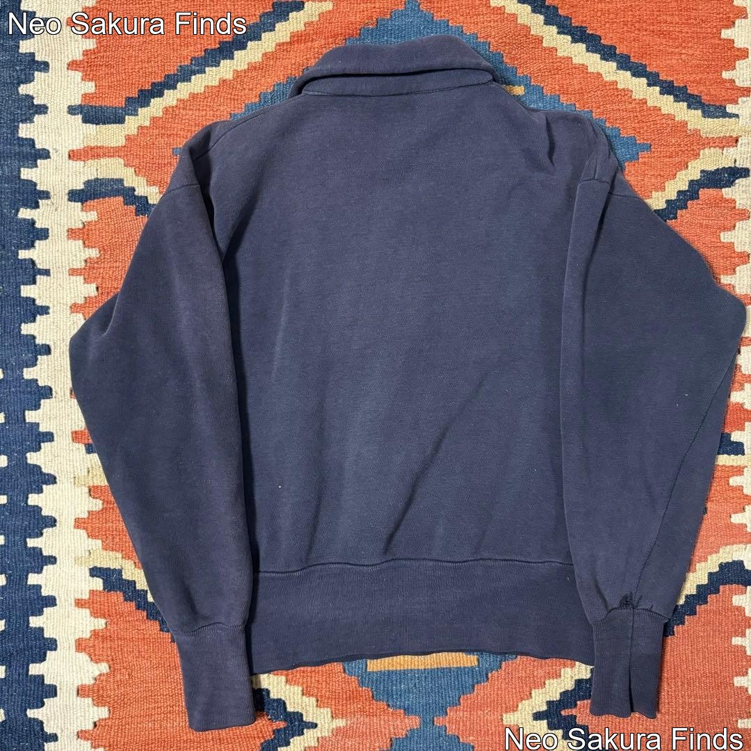 Vintage 1960s Champion Half Zip Sweatshirt Mens Size L Rare Trainers image 2
