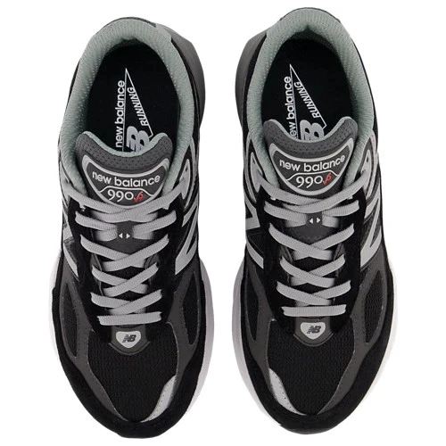 New Balance 990 V6 Negro Blanco GC990BK6 GS Talla 4Y-7Y Niños Niños Mujeres Nuevo Foto 2 de 4