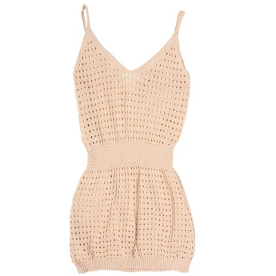 Robe cache-maillot crochet avec col en V bretelles décontractées pour - Photo 1/4