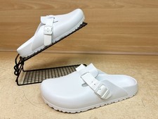 White Boston Women’s Eva Birkenstocks Size Uk 5.5 EUR 39 Summer Waterproof Clogs