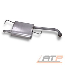 ENDSCHALLDÄMPFER SCHALLDÄMPFER FÜR TOYOTA COROLLA E12 1.4 1.6 VVT-i BJ 02-04